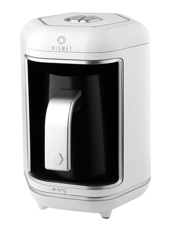 King Kismet Turkish Automatic Coffee Machine, 550W, K605, White