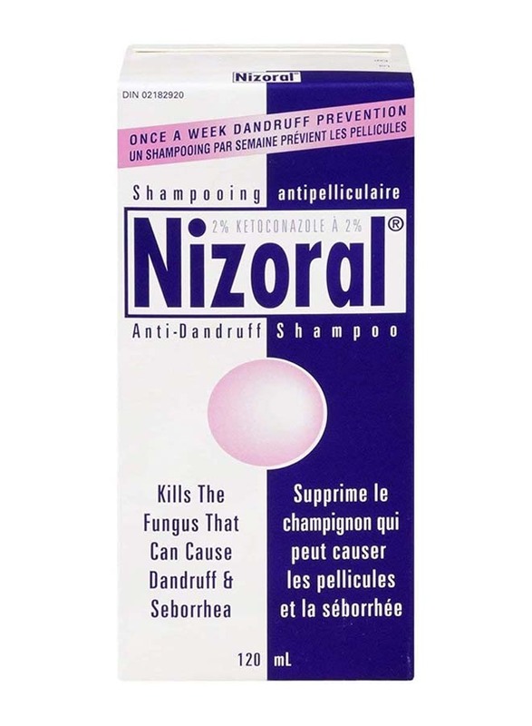 

Nizoral Anti-Dandruff and Itchy Scalp Shampoo for Anti-Dandruff, 120ml