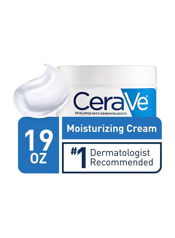 Cerave Daily Face & Body Moisturizing Cream for Dry Skin, 539gm