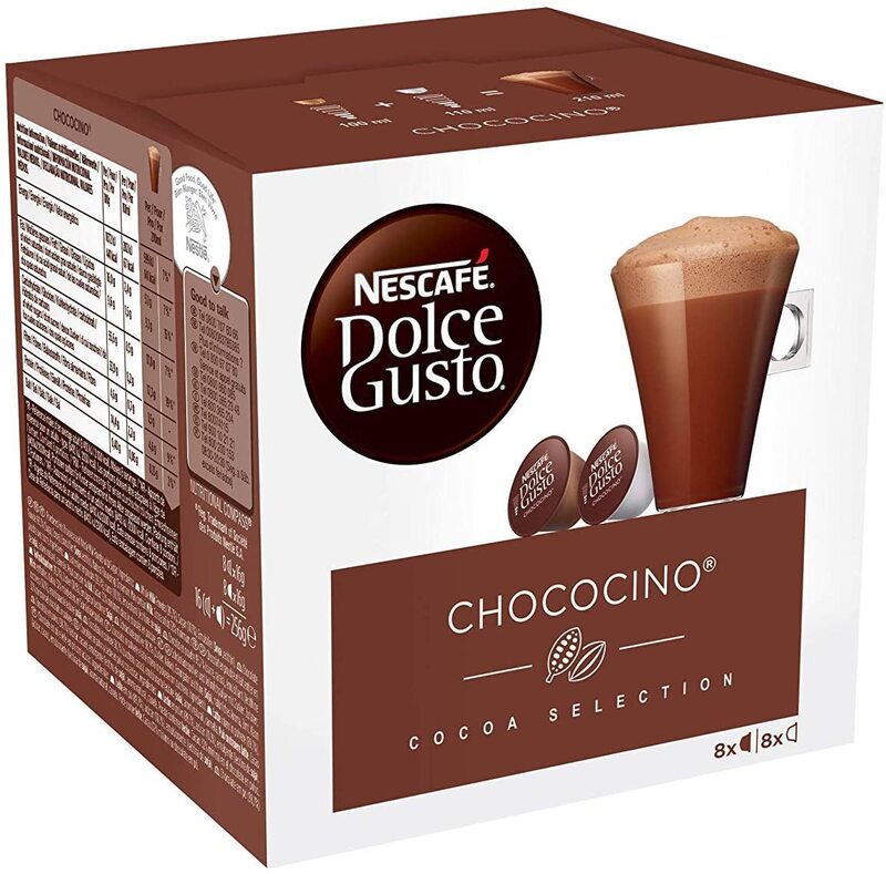 

Nescafe Dolce Gusto Chococino Coffee Capsules, 16 Capsules