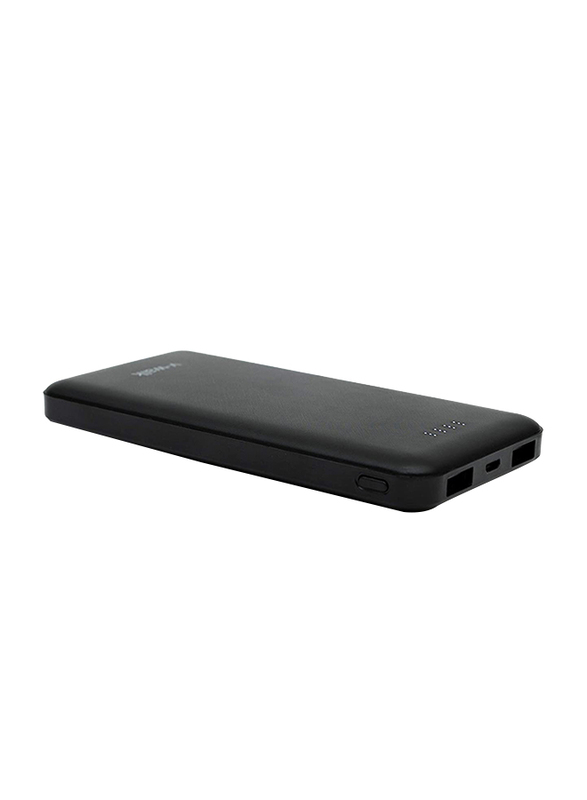V-Walk 10000mAh Lithium-Polymer Power Bank, with Micro-USB Input, with Micro-USB Cable, HT-A10, Black