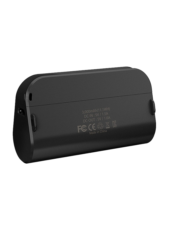 Iwalk 3000mAh Power Bank, with Micro-USB Input, DBS3000M, Black