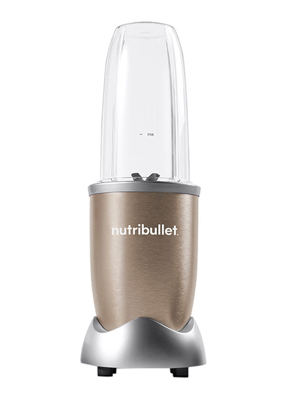 Nutribullet Pro Series 12-Piece 900ml Electric Stainless Steel/Plastic Blender Set, 900W, NB9-1212, Copper/Clear