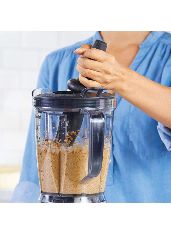 Nutribullet 9-Piece Full Size Electric Plastic Blender + Combo Set, 1000W, NBC-0910B, Black/Clear