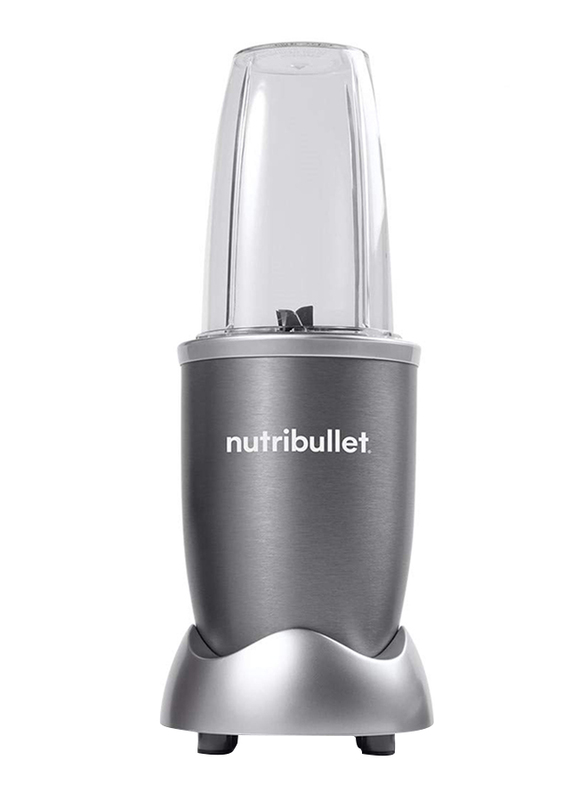 Nutribullet 12-Piece 680ml Electric Stainless Steel/Plastic Blender Set, 600W, NBR-1212M, Grey