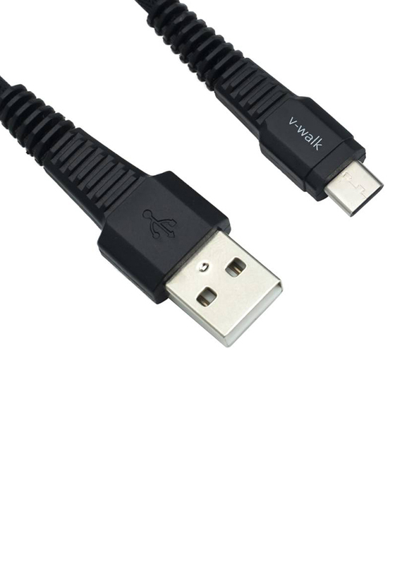 V-Walk 1-Meter High Tech USB Type-C Charging Cable, USB Type A Male to USB Type-C for Type-C Devices, Black