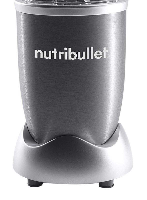 Nutribullet 12-Piece 680ml Electric Stainless Steel/Plastic Blender Set, 600W, NBR-1212M, Grey