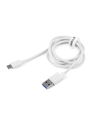 Iwalk 1-Meter Premium USB Type-C Charging Cable, USB 3.0 Type A Male to USB Type-C for USB Type-C Supported Devices, White