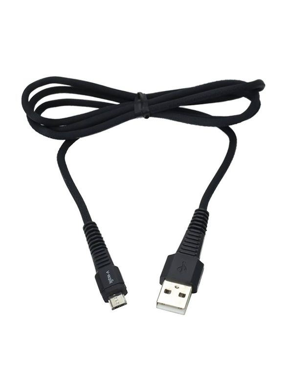 V-Walk 1-Meter Micro-B USB Charging Cable, Fast charging USB Type A Male to Micro-B USB for Micro-B USB Devices, Black