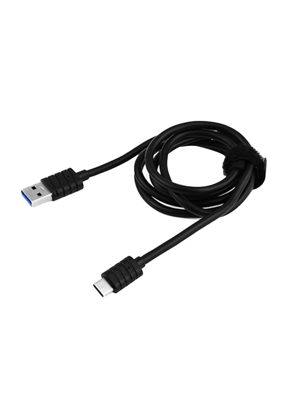 Iwalk 1-Meter Premium Certified USB Type-C Cable, USB Type A Male to USB Type-C for USB Type-C Devices, Black