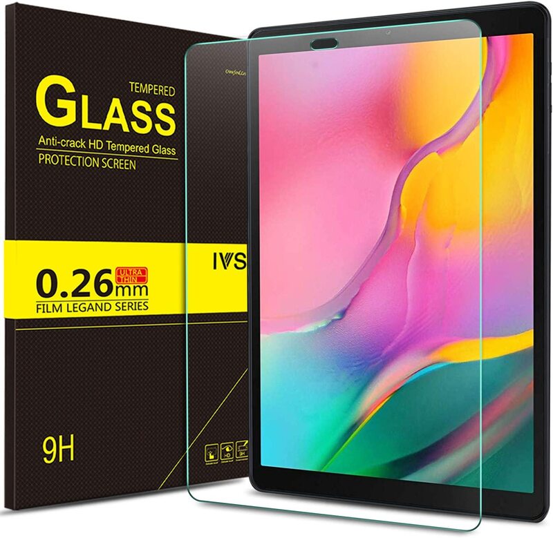 

Samsung Galaxy Tab A Tablet Ivso Tempered Glass Screen Protector, Transparent