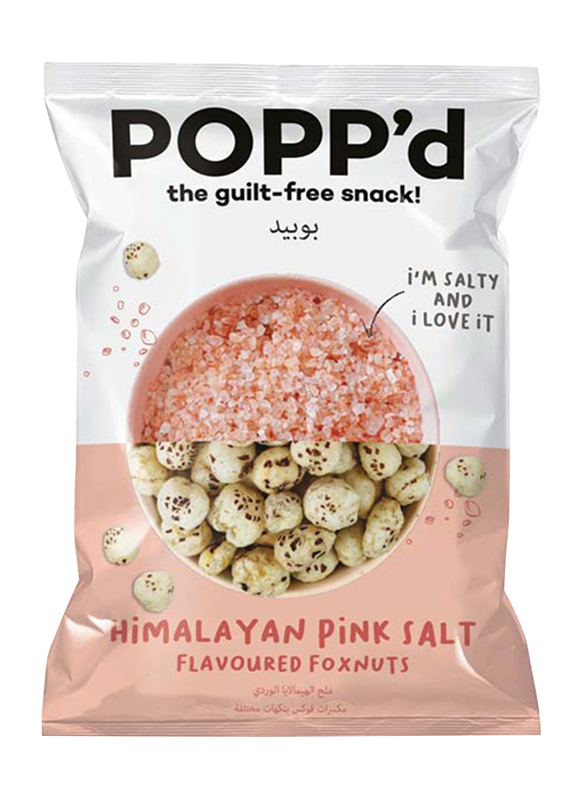 

Popp’d Popp'd Himalayan Pink Salt Flavored Fox Nuts, 35g