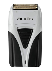 Andis Profoil Lithium Plus Titanium Foil Shaver, Grey/Black