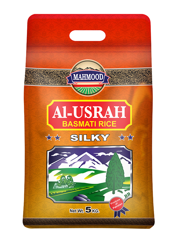 Al Usrah Basmati Rice Pouch, 5 Kg