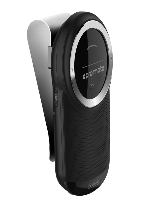 Promate CarMate-7 HandsFree Car Bluetooth Speaker, Black