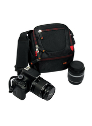 Promate Handypack1 Small Water Resistance Shoulder Case Bag for DSLR/SLR/Sony/Canon/Nikon, Black