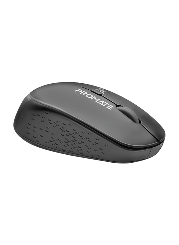 Promate Tracker 2.4G Wireless Optical Mouse, Black