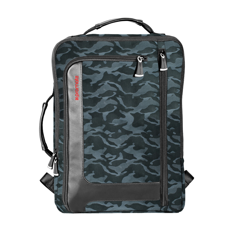 

Promate Quest-BP Business Laptop Backpack, Lightweight Anti-Theft with Secure Storage, Organizer and Multiple Quick Access Pockets, Camouflage