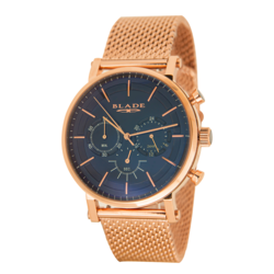 BLADE Horizon SS Night 3577G2RBB SS & Mesh Chronograph Men's Watch