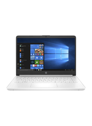 HP 14-DQ1059 Notebook, 14" HD Display, Intel Core i3 10th Gen 1.0GHz, 256GB SSD, 8GB RAM, Intel UHD Graphics, EN KB, Win10, 1A1L1UA#ABA, Natural Silver