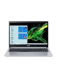 Acer Aspire 5 A515-55-378V Laptop, 15.6" FHD Display, Intel Core i5-1005G1 10th Gen 1.2GHz, 128GB SSD, 4GB RAM, Intel UHD Graphics, EN KB, Win 10, NX.HSMAA.001, Silver