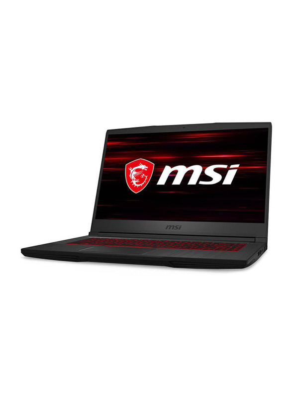 MSI GF65 Thin Gaming Laptop, 15.6" FHD 120Hz Display, Intel Core i7 9th Gen 2.6GHz, 512GB SSD, 8GB RAM, 6144MB NVIDIA GeForce RTX 2060 Graphics, EN KB, Win 10, 9SEXR-250, Black