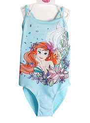 Princess Girls Swim Suit, 8 Years, Light Blue