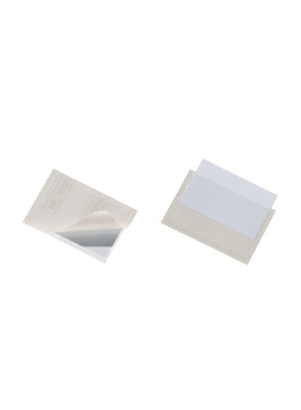 

Durable 8093-19 Pocketfix, 10 Pieces, 57 x 90mm, Transparent