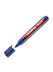 Edding E-300 Permanent Marker with Bullet Nib, Blue