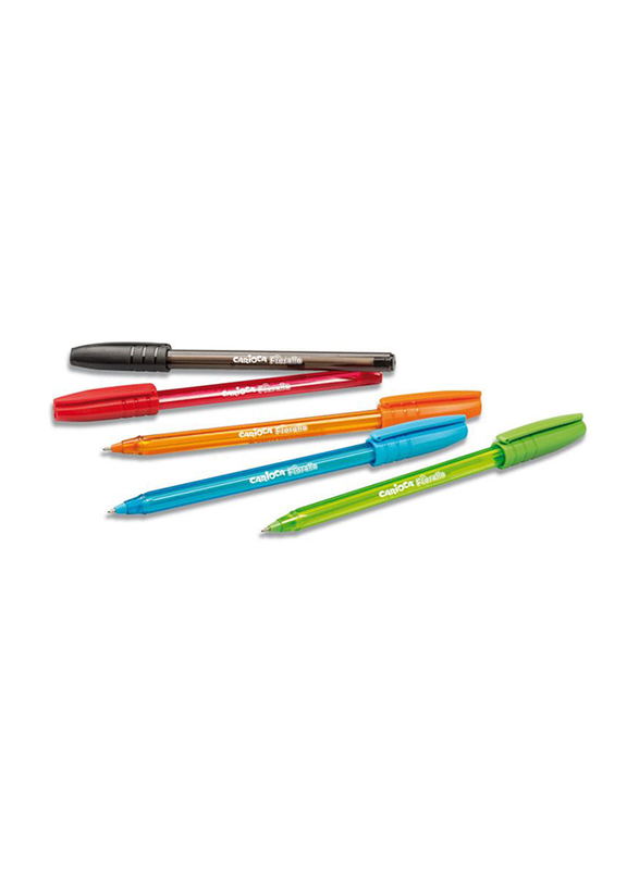 Carioca 10-Piece Fiorella Blister Ballpoint Pen Set, Multicolour