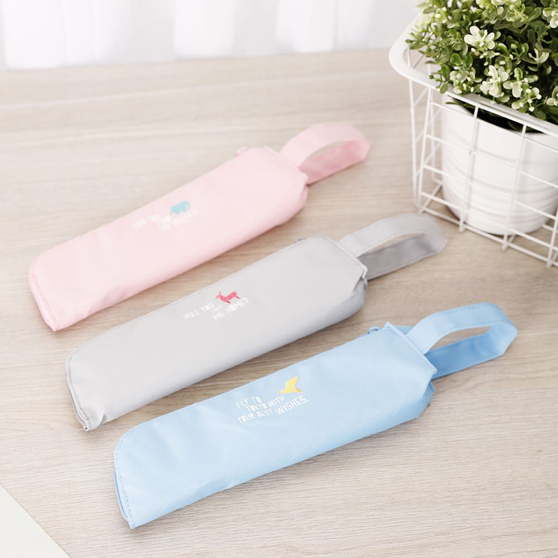 Deli EZ86502 Pencil Pouch, 215 x 40 x 55mm, Blue
