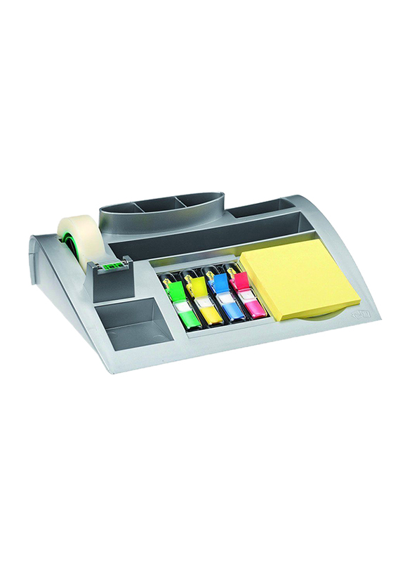 3M C-50 Desktop Organizer, 305 X 203 X 76mm, Grey