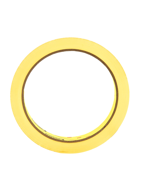3M Scotch 665-1236 Double Sided Tape, 12.7mm x 32.9 meters, Yellow