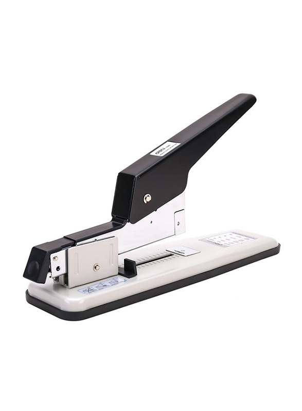 

Deli E0390 Heavy Duty Stapler, 80 Sheets, Black