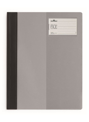 Durable 2745-10 Clear View Project File, A4 Size, Grey