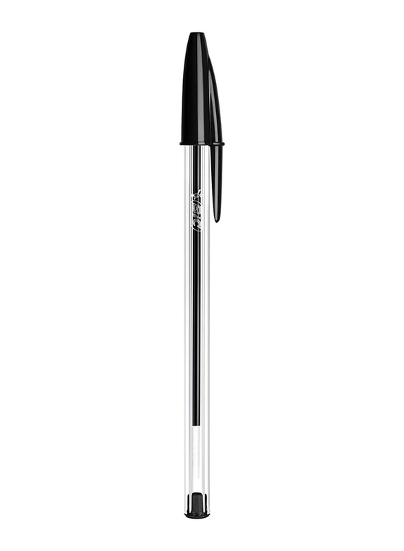 BIC Cristal Original Medium Point 1.0mm Ball Pen, Black