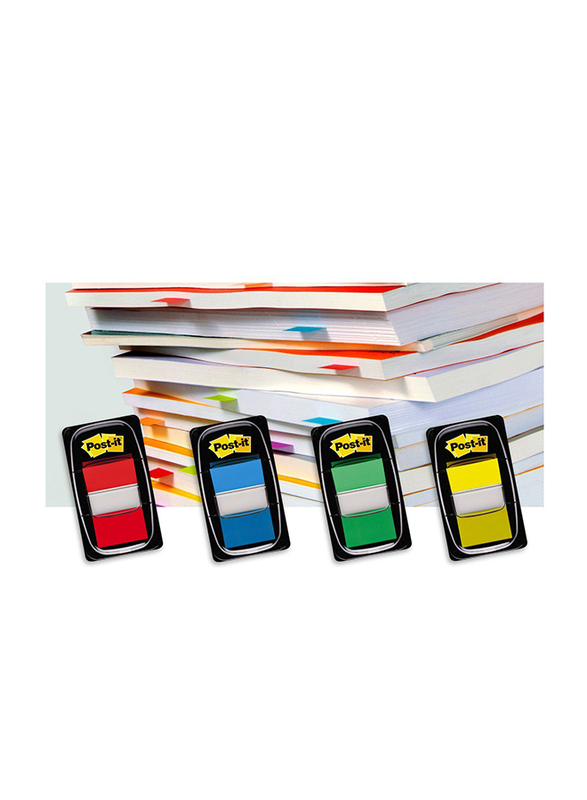 3M Post-It 680-1 Tape Flags, 25.4 x 43.18mm, 50 Sheets, Red