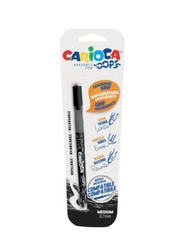 Carioca Oops Blister Erasable Pen, Black