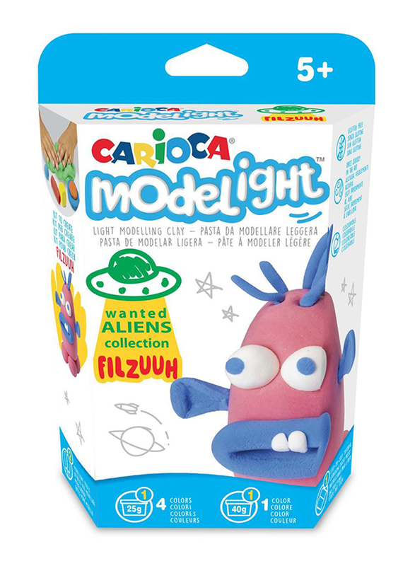 Carioca Modelight Aliens Model Clay, Ages 5+, Multicolour