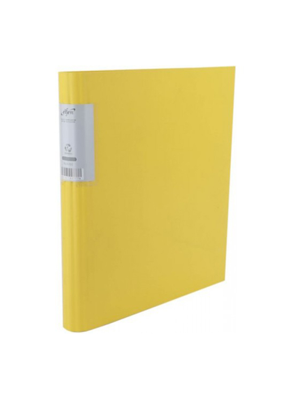 

Elfen Economy 4202 Polypropylene Ring Binder, A4 Size, Yellow