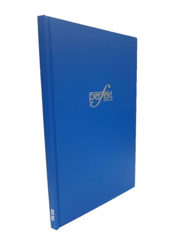 

Perfekt Register Ruled Note Book/Manuscript Hard Cover, Fullscape Size 2 Quire, Blue