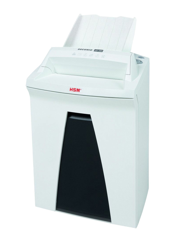 HSM AF150 Cross Cut Shredder, 1.9 x 15mm, 2082, White