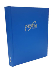 Perfekt Register Ruled Note Book/Manuscript Hard Cover, 9x7 Size 4 Quire, Blue