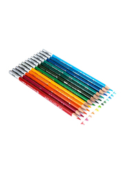 Deli EC00700 Water Color Pencil Box, 12 Pieces, Multicolor