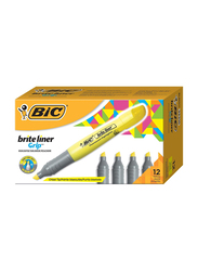 BIC Brite Liner Highlighter, XL, Yellow