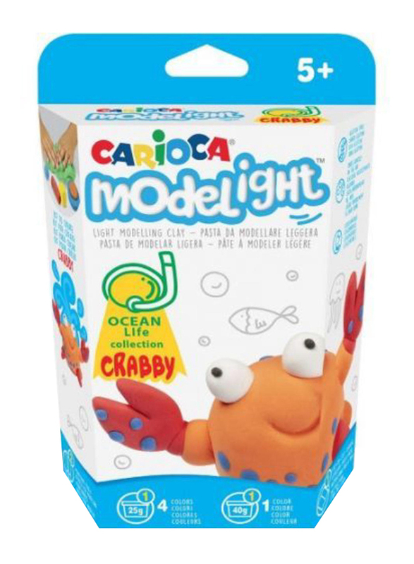 Carioca Modelight Ocean Model Clay, Ages 5+, Orange
