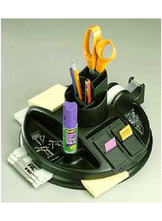 3M C-91 Rotary Desk Organizer, Black