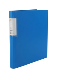 Elfen Economy 4202 Polypropylene Ring Binder, A4 Size, Blue