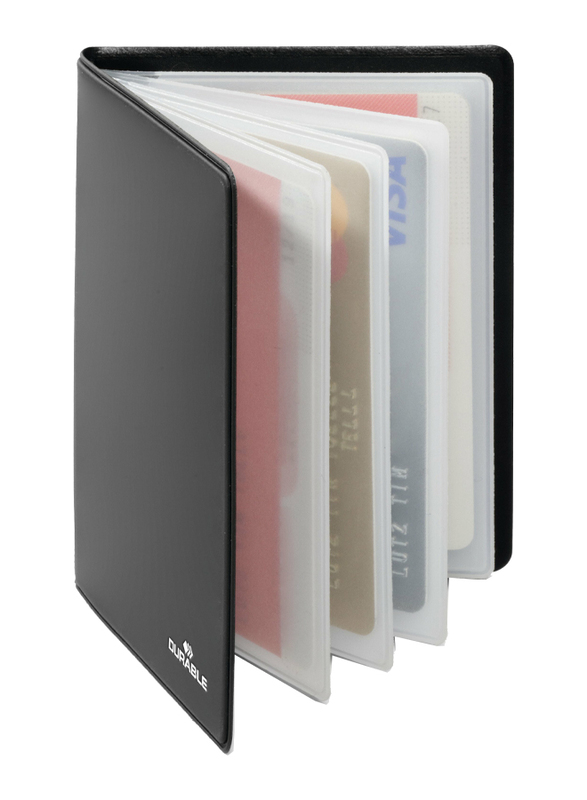 

Durable 2309-58 RFID Secure Credit Card Wallet with 8 Pocket, Black