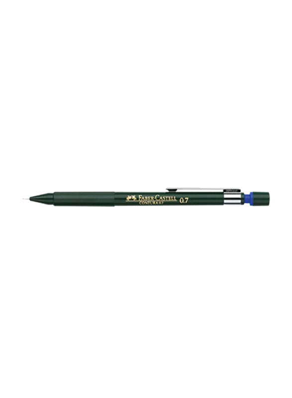 Faber-Castell 130207 Contura Mechanical Pencil, 0.7mm, Blue